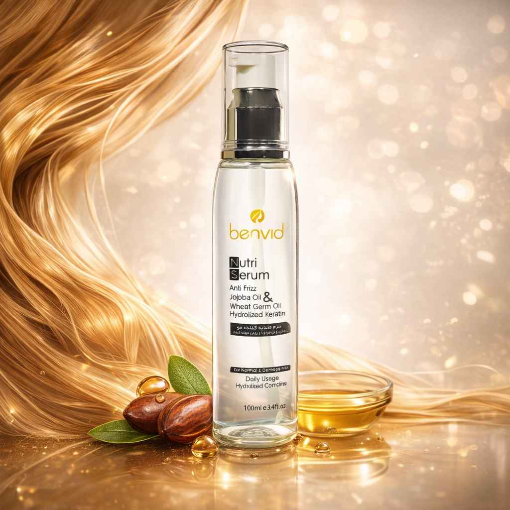 سرم تغذیه کننده  مو بنوید حاوی روغن ججوبا