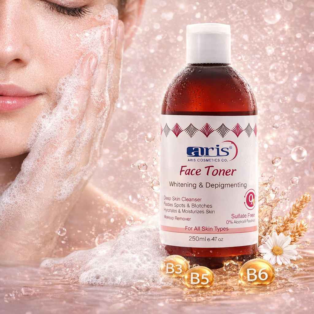 تونر پاک کننده اریس حاوی ویتامین های مغذی 