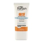 کرم ضد آفتاب فاربن با SPF30 مناسب انواع پوست حجم 50 میلی لیتر
